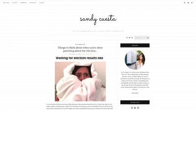 sandy-cuesta.com snapshot