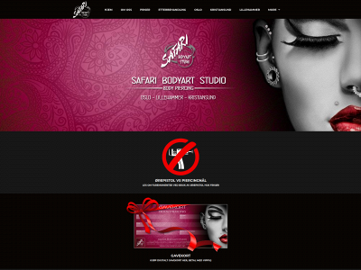safaribodyart.no snapshot