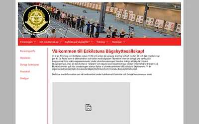 eskilstunabagskytte.se snapshot