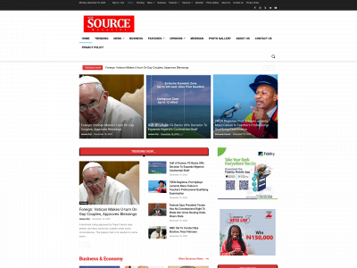 thesourceng.com snapshot