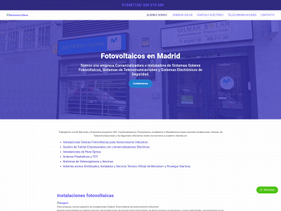 www.electronicagilmar.es snapshot