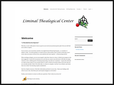 liminalthealogicalcenter.org snapshot