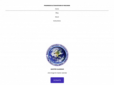 progressiveactionnetwork.net snapshot