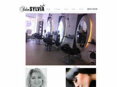 salonsylvia.dk snapshot