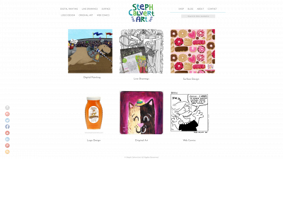 stephcalvertart.com snapshot