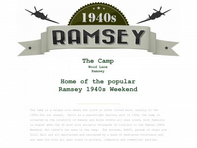 ramsey1940s.co.uk snapshot