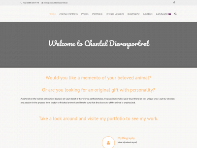 chantaldierenportret.be snapshot