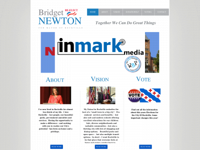 bridget4mayor.com snapshot