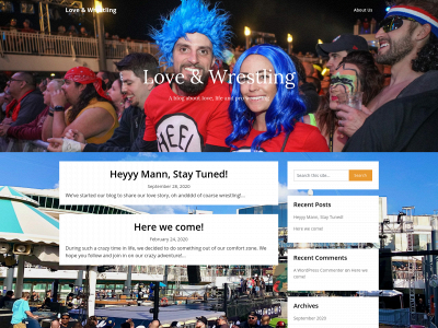loveandwrestling.com snapshot