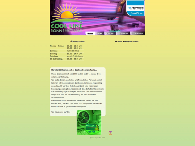 coolline-sonnenstudio.de snapshot