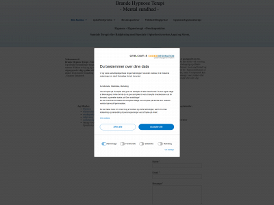 brandehypnoseterapi.dk snapshot