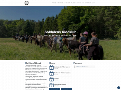 soldalensrideklub.dk snapshot