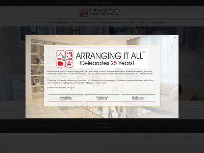 arrangingitall.com snapshot