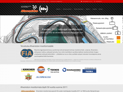 ahvenistoracecircuit.com snapshot