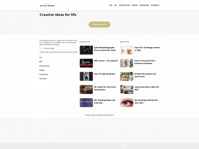 skyryedesign.com snapshot