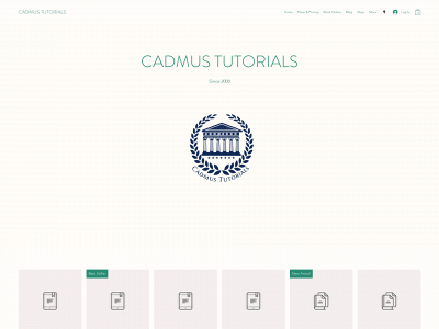 cadmustutorials.com snapshot