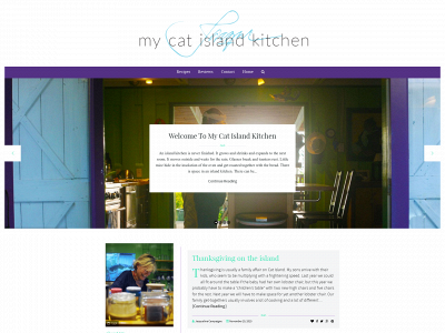 mycatislandkitchen.com snapshot