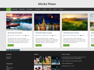 muckyplums.com snapshot