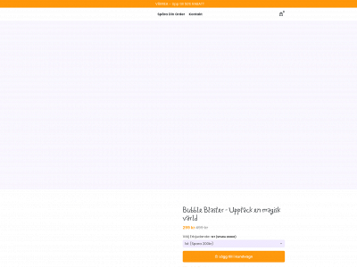 bubbleblasters.se snapshot