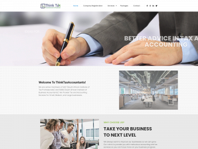thinktaxaccountants.com snapshot