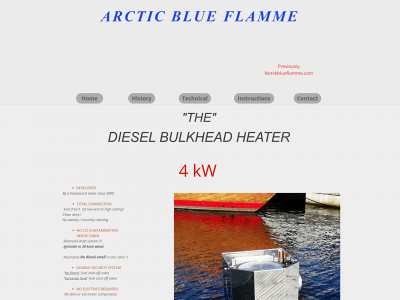 arcticblueflamme.com snapshot