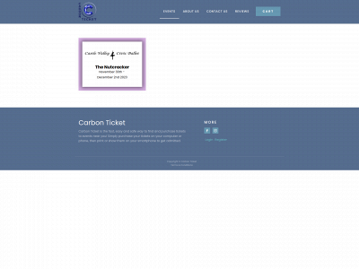 carbon-ticket.com snapshot