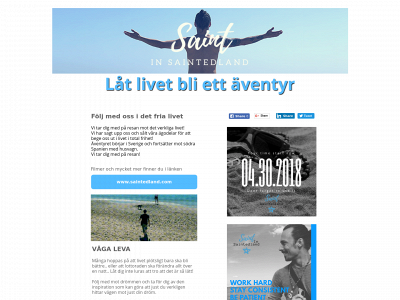 saintedland.se snapshot