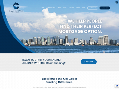 calcoastfunding.com snapshot