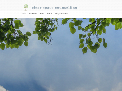 clearspacecounselling.co.uk snapshot