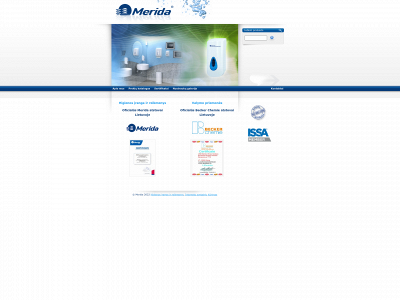 merida.lt snapshot