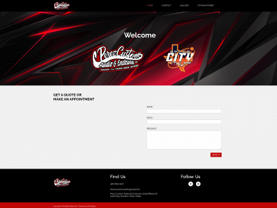 perezcustomenclosures.com snapshot