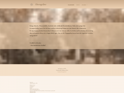 ehrengraeber.de snapshot