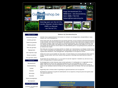 garnalenshop.be snapshot