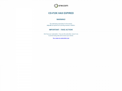 cd-p.dk snapshot