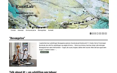 kunstlab.dk snapshot