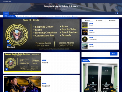 emeraldknightssafetysolutions.com snapshot