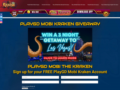playgdkraken.com snapshot