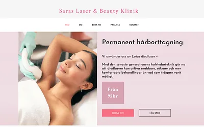 sarasklinik.se snapshot