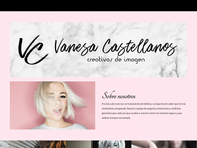 www.vanesacastellanos.com snapshot