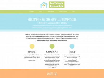 denvirtuellehjemmeskole.dk snapshot