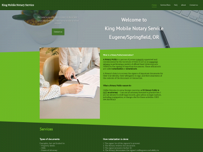 kingmobilenotaryor.com snapshot