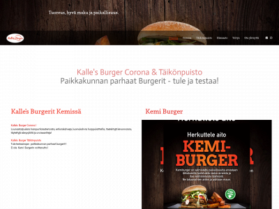 kallesburger.fi snapshot