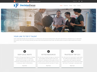decision-focus.com snapshot