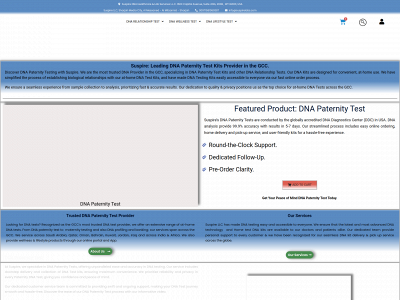 suspirelabs.com snapshot