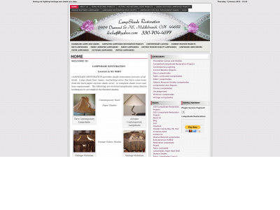 lampshaderestoration.com snapshot