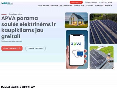 veesla.lt snapshot