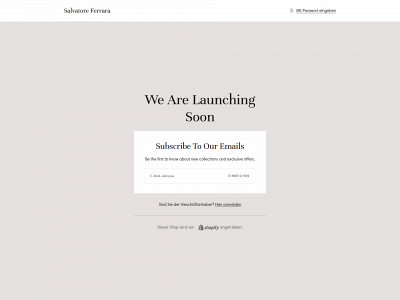 salvatore-ferrara.com snapshot