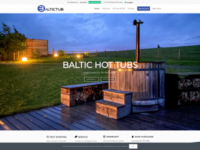baltictub.com snapshot