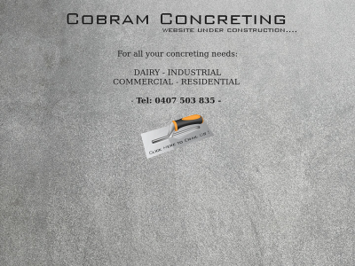cobramconcreting.com.au snapshot