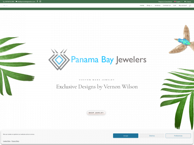 panamabayjewelers.com snapshot